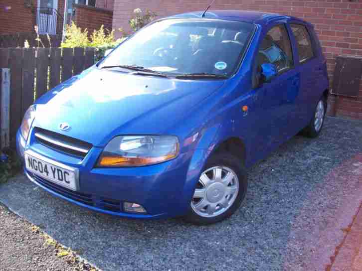 2004 DAEWOO KALOS SX 16V BLUE