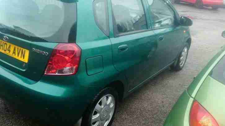 2004 DAEWOO KALOS SX 16V GREEN