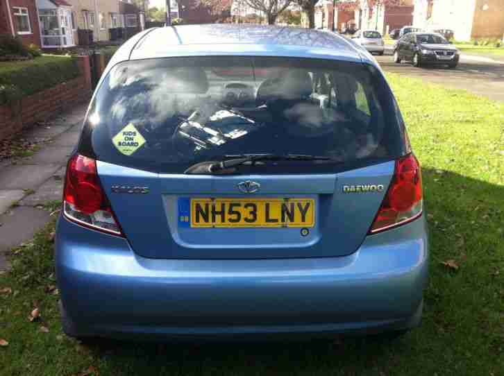 2004 DAEWOO KALOS XTRA 1.2. ONLY 53K + F/S/H. 1 OWNER. JAN T&T. GREAT CAR