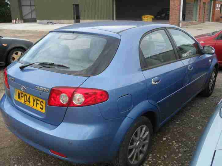2004 DAEWOO LACETTI 1.6 5 door SX 9 month mot 60000 mls part ex to clear bargain