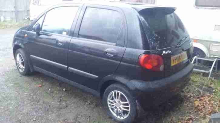2004 DAEWOO MATIZ FLIRT BLACK