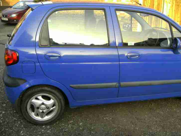 2004 DAEWOO MATIZ SE+ BLUE IDEAL LEARNER CAR OR RUNNER ABOUT