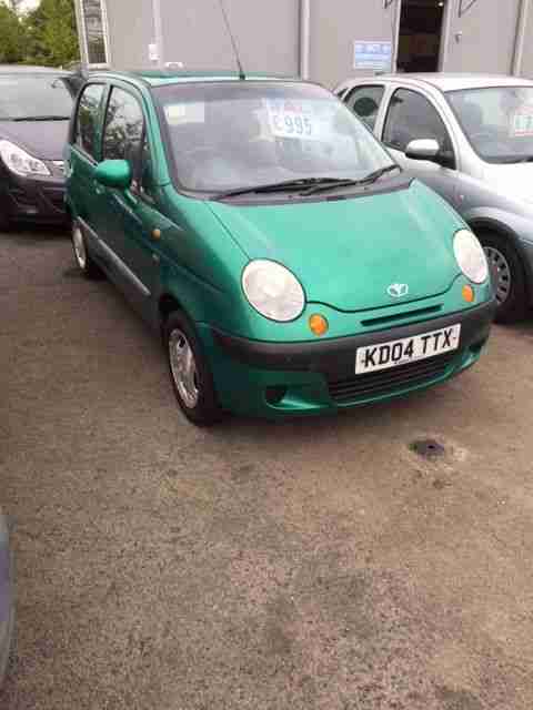 2004 DAEWOO MATIZ SE+ GREEN
