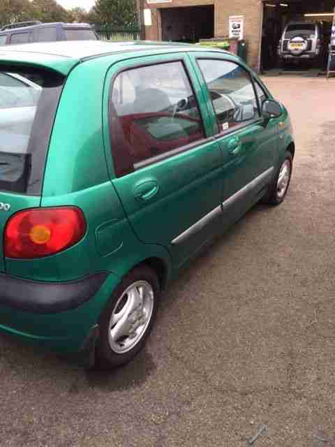 2004 DAEWOO MATIZ SE+ GREEN