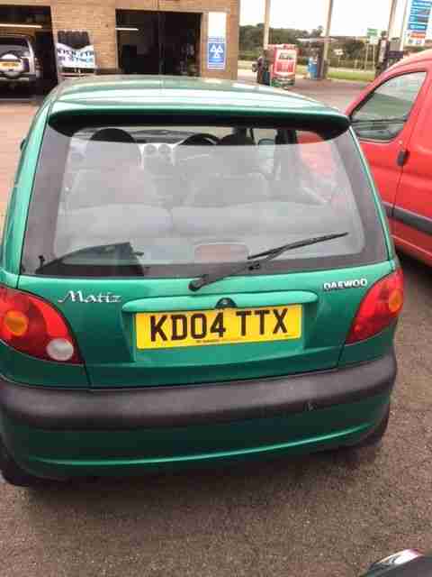 2004 DAEWOO MATIZ SE+ GREEN