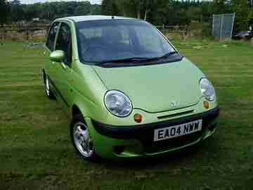 2004 DAEWOO MATIZ SE+ GREEN