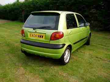 2004 DAEWOO MATIZ SE+ GREEN