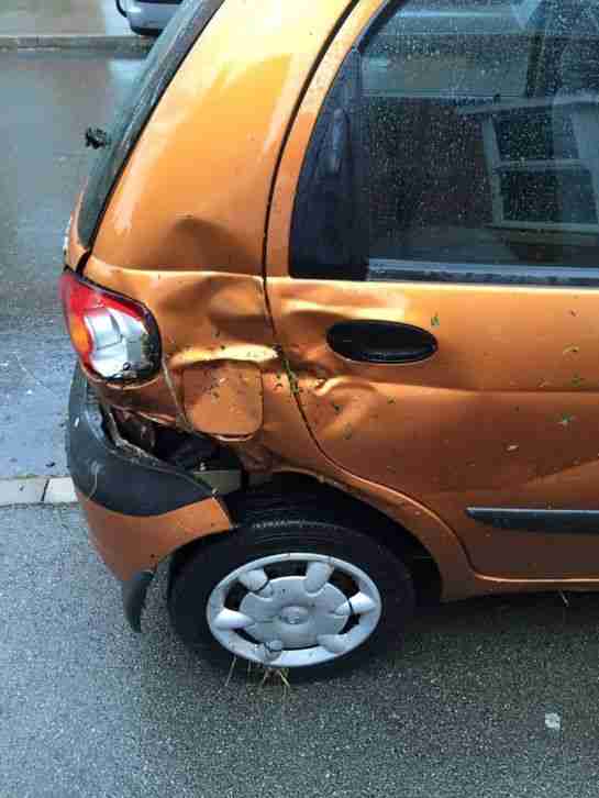 2004 DAEWOO MATIZ SE ORANGE
