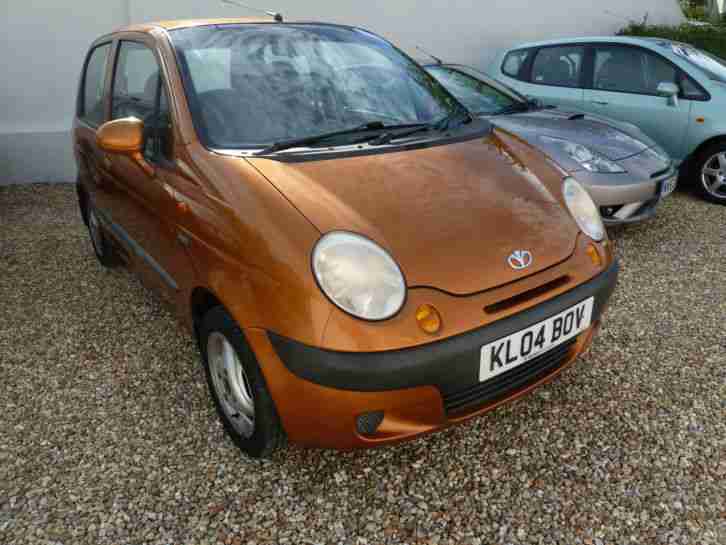 2004 DAEWOO MATIZ SE+ ORANGE
