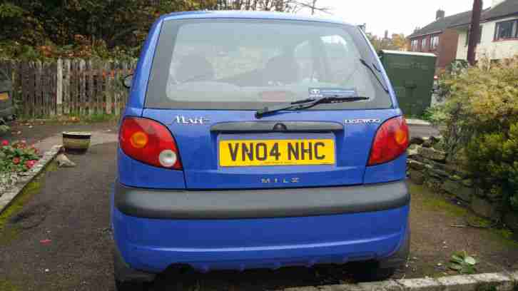 2004 DAEWOO MATIZ XTRA BLUE