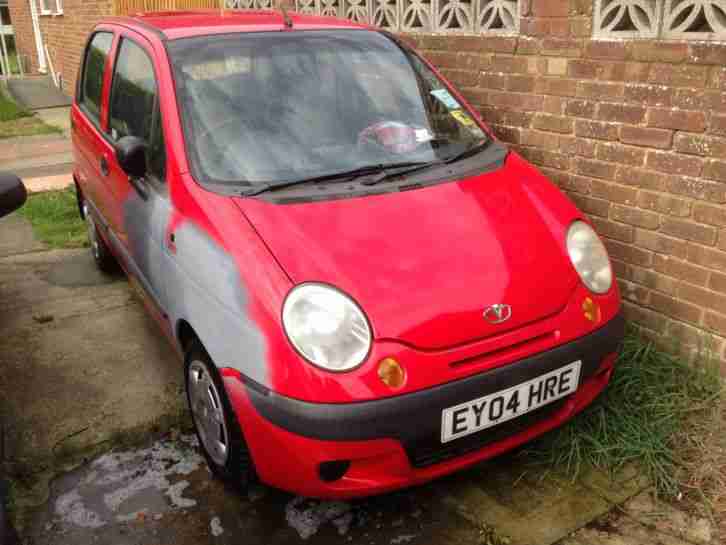 2004 DAEWOO MATIZ XTRA COOL RED