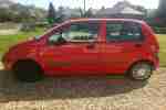 2004 MATIZ XTRA RED warranted 64,740