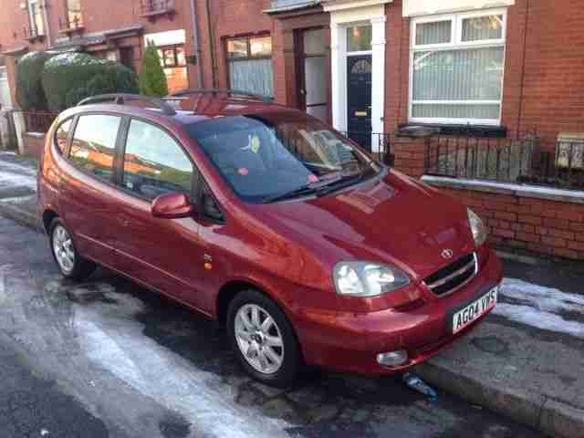 2004 DAEWOO TACUMA CDX RED LOW MILEAGE ONLY 69000