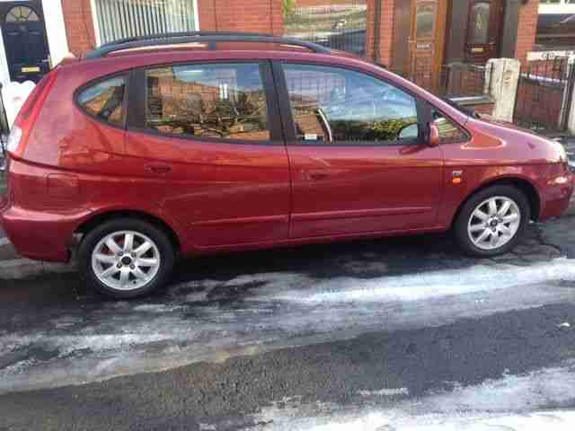 2004 DAEWOO TACUMA CDX RED LOW MILEAGE ONLY 69000