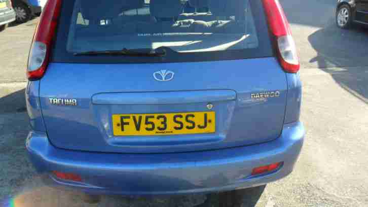 2004 DAEWOO TACUMA SX BLUE