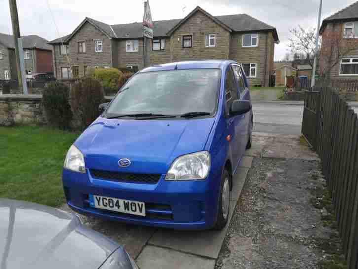 2004 DAIHATSU CHARADE EL BLUE Spares Repair