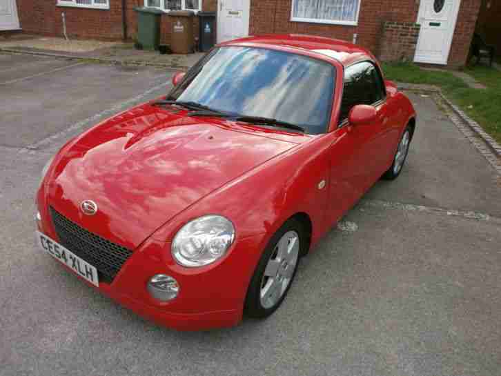2004 DAIHATSU COPEN 650cc TURBO in RED