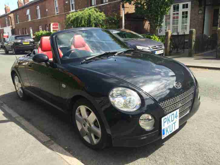 2004 DAIHATSU COPEN ROADSTER BLACK 49,000 MILES MAY 2016 MOT