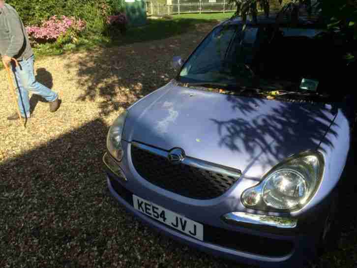 2004 DAIHATSU SIRION SL MAUVE/PURPLE