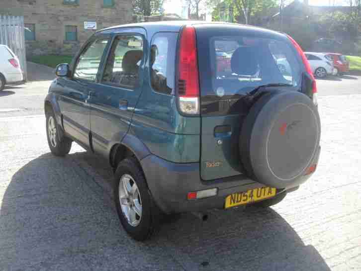 2004 DAIHATSU TERIOS TRACKER 4x4 4 WHEEL DRIVE LOW MILES LONG MOT NO RESERVE