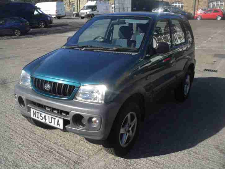 2004 DAIHATSU TERIOS TRACKER 4x4 4 WHEEL DRIVE LOW MILES LONG MOT NO RESERVE