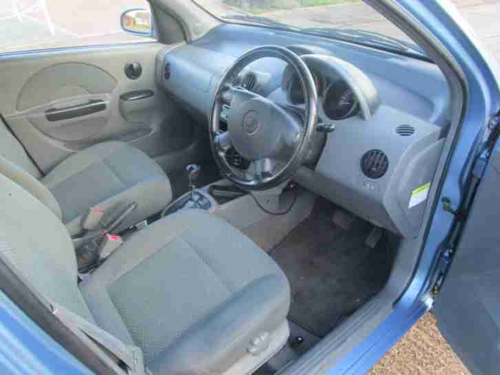2004 Daewoo Kalos 1.4 sx automatic 5 doors petrol in blue