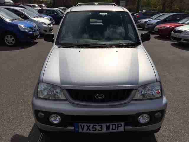 2004 Daihatsu Terios 1.3 Sport Ecosse 5dr Petrol silver Manual