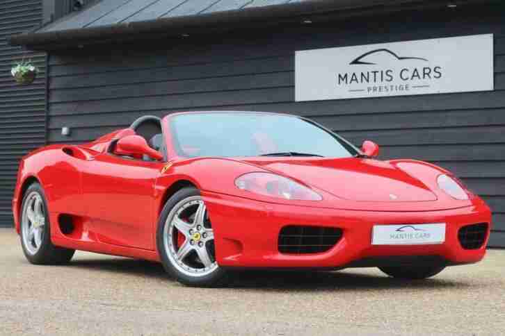 2004 FERRARI 360 3.6 SPIDER 2D 400 BHP