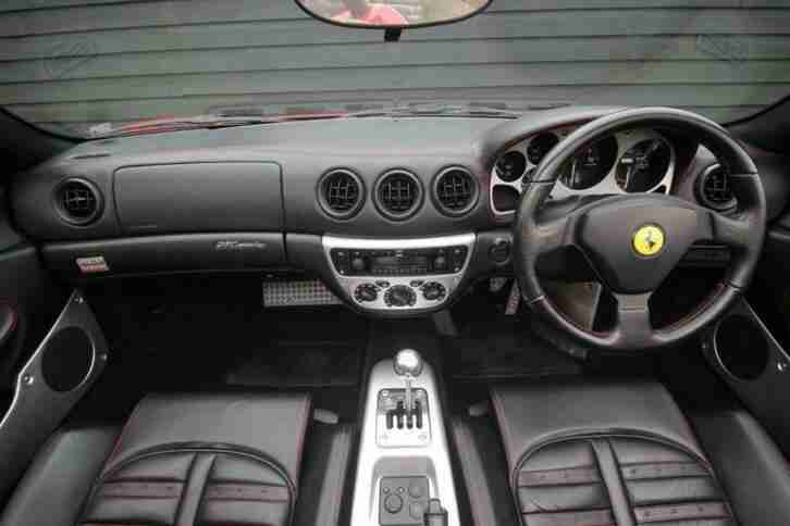 2004 FERRARI 360 3.6 SPIDER 2D 400 BHP