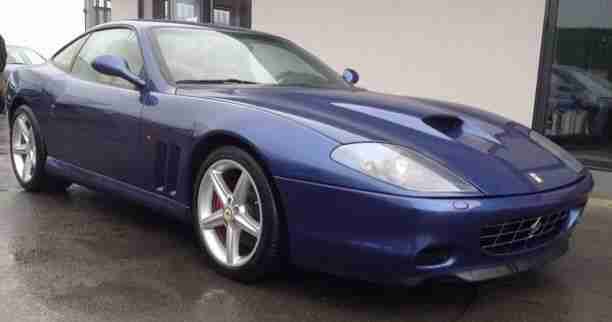 2004 FERRARI 575M MARANELLO F1 LHD BLUE 32K