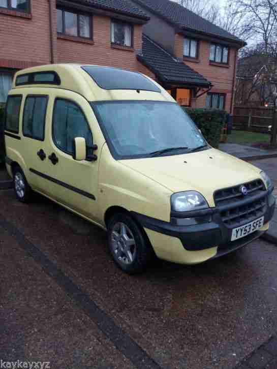 2004 DOBLO JTD ELX YELLOW WITH HIGH ROOF