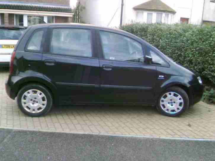 2004 FIAT IDEA DYNAMIC BLACK Very LOW MILEAGE REDUCED PRICE TO CLEAR