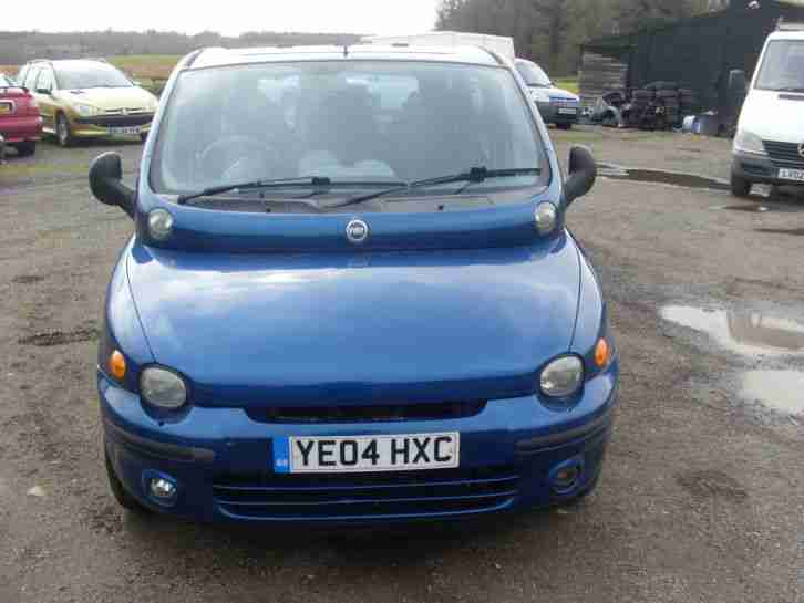 2004 FIAT MULTIPLA 115 ELX JTD BLUE