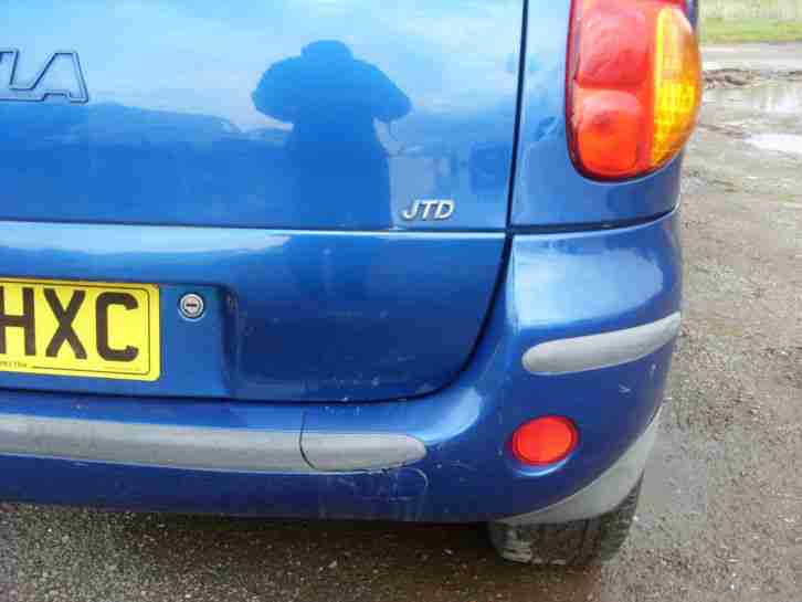 2004 FIAT MULTIPLA 115 ELX JTD BLUE