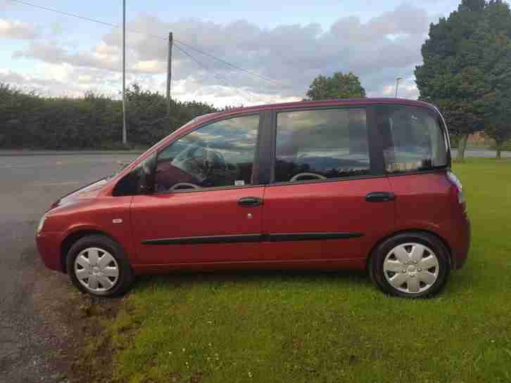 2004 FIAT MULTIPLA JTD DYNAMIC PLUS RED MPV