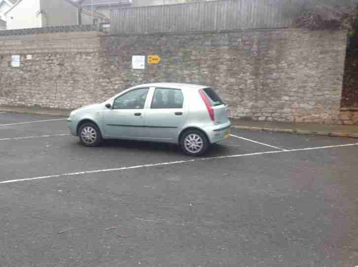 2004 FIAT PUNTO ACTIVE 1.2 8V METALLIC GREEN 5 DOOR