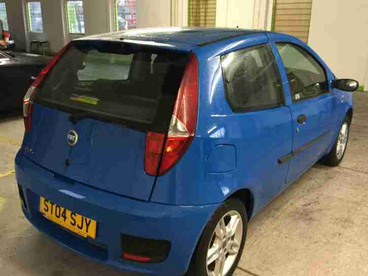 2004 FIAT PUNTO ACTIVE SPORT 8V BLUE