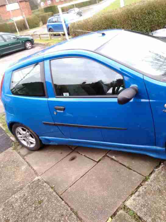 2004 PUNTO ACTIVE SPORT 8V BLUE