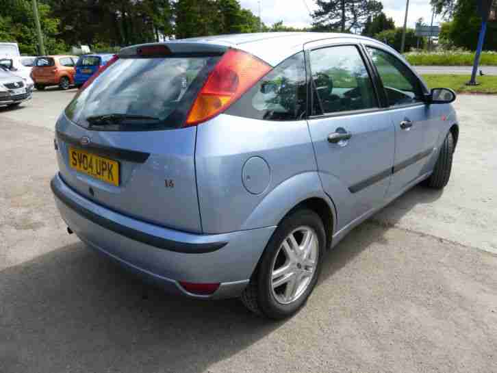 2004 FORD FOCUS 1.6 ZETEC BLUE