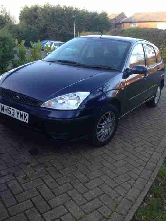 2004 FORD FOCUS LX BLUE