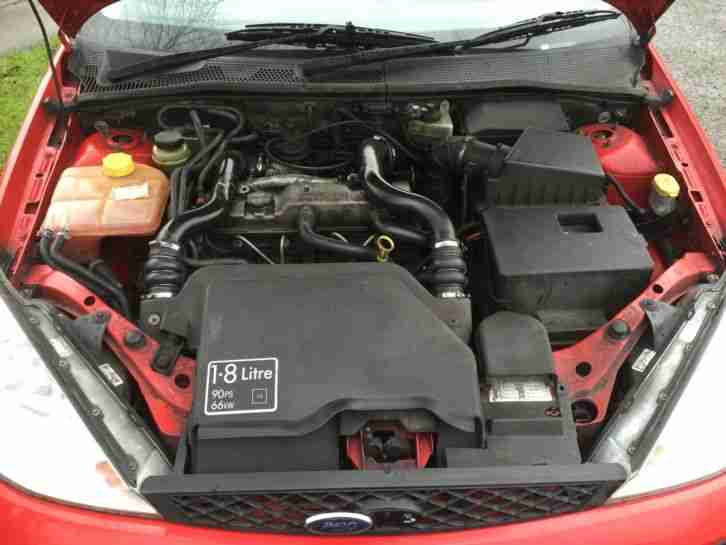 2004 FORD FOCUS ZETEC TD DI RED