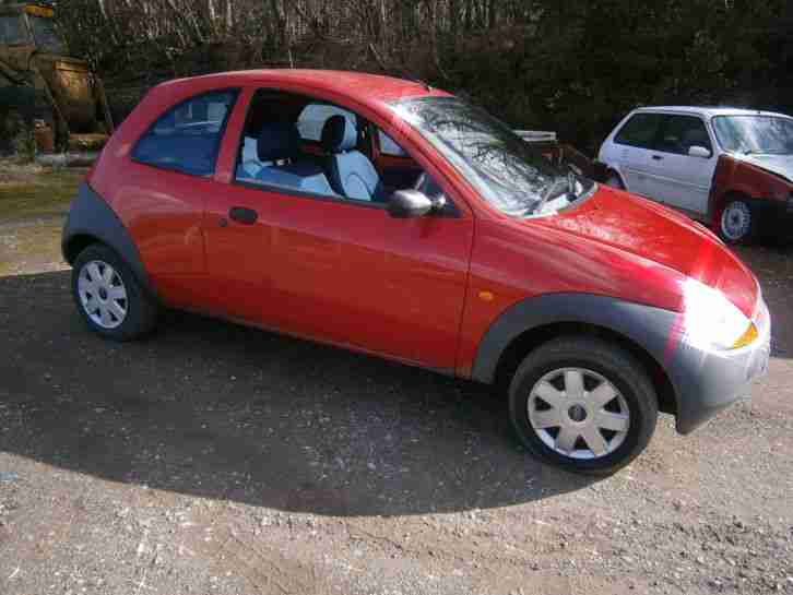2004 FORD KA RED SPARES OR REPAIR ONLY 61K
