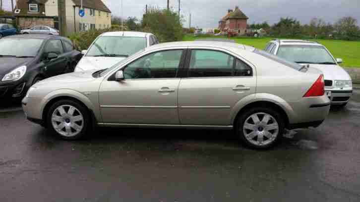 2004 FORD MONDEO GHIA X 2.0 TDCI 130 BHP 6 SPEED TURBO DIESEL SILVER 55000 MILES