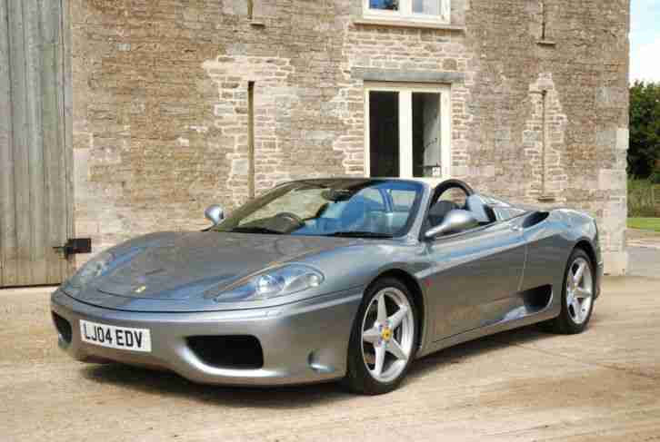 2004 Ferrari 360 F1 Spider 27,800 Miles Fsh