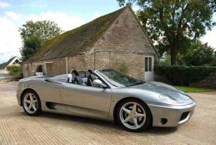 2004 Ferrari 360 F1 Spider 27,800 Miles Fsh