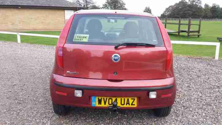 2004 Fiat Punto 1.2 Active 5dr long mot tow bar cd player
