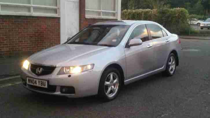 2004 HONDA ACCORD I CTDI EXECUTIVE SALOON SILVER + 1 YEARS + LEATHER + CLEAN CAR