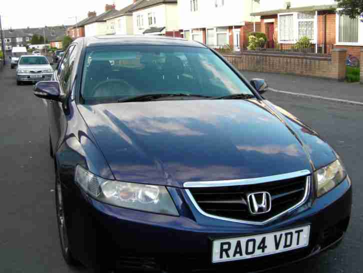 2004 HONDA ACCORD VTEC SE BLUE