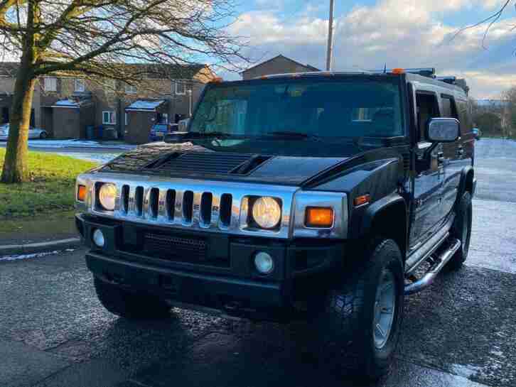 2004 HUMMER H2 6.0 BLACK LHD FRESH IMPORT AMERICAN SUV