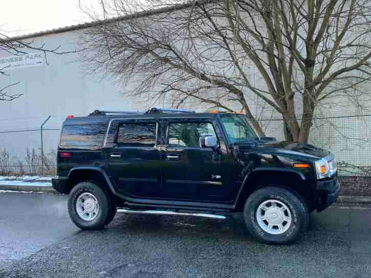 2004 HUMMER H2 6.0 BLACK LHD FRESH IMPORT AMERICAN SUV